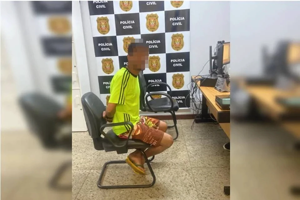 Homem é preso por pedofilia e violência contra mulher.